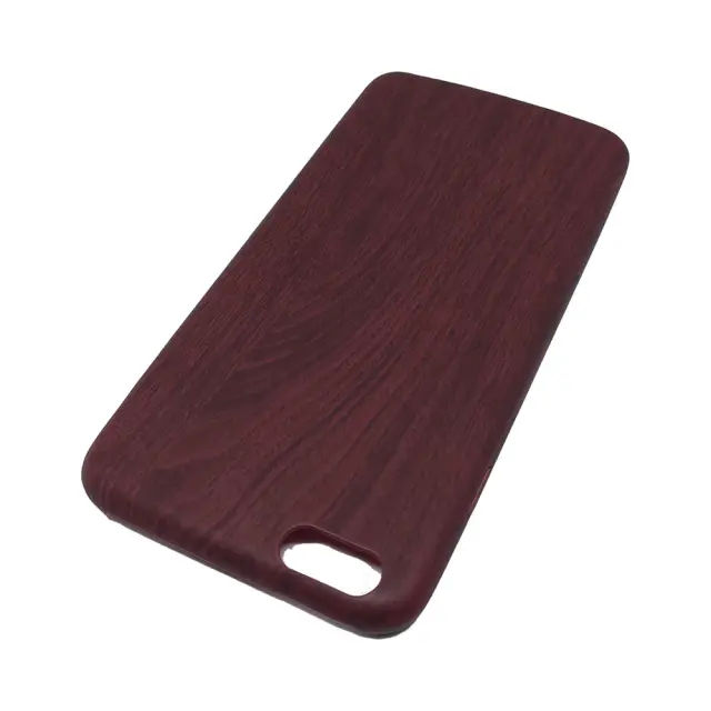 Θήκη Σιλικόνης Silicone Case Για Apple iPhone 6 Plus / 6s Plus Brown Wood 3