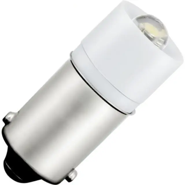 Ba9s Starled T10x23.5 24/28V 20mA AC/DC Clear White 25Khrs