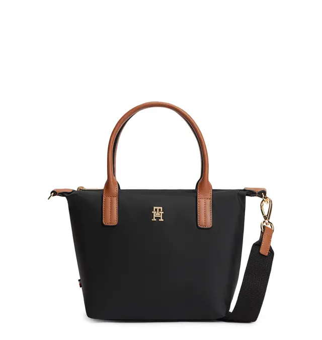 Τσάντα TOMMY HILFIGER Popette Mini Tote 17709 Μαυρο