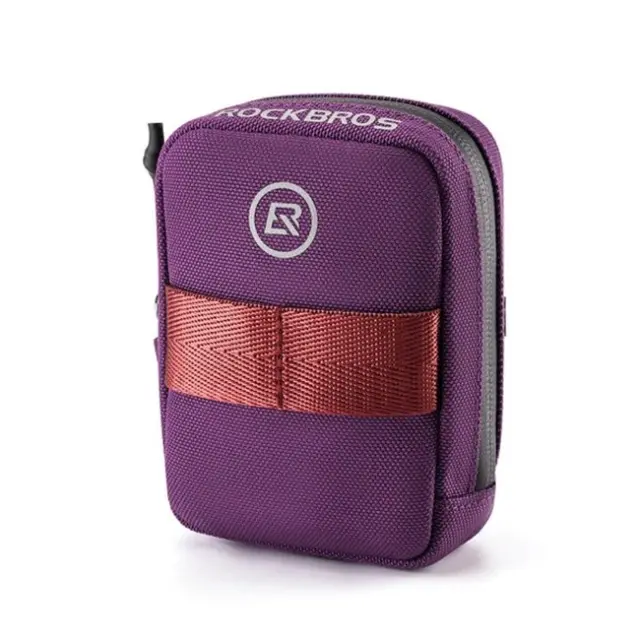 Rockbros F006 Bicycle Saddle Bag 0.35L Purple 2