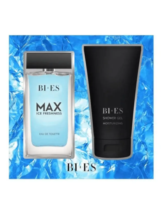 Bi-Es Ανδρικό Αρωματικό Σετ Max Ice Freshness Gift Set: Eau de Toilette 90ml + Shower Gel 150ml