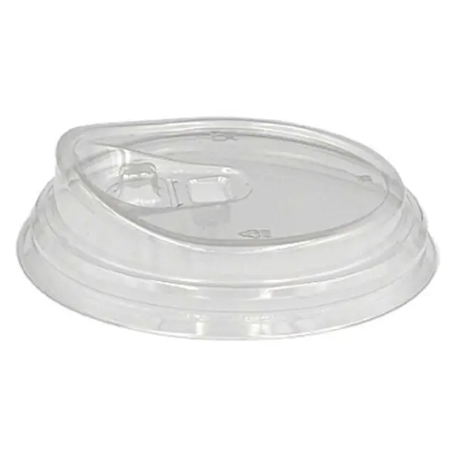 Καπάκι Flat Για Χάρτινο 100τεμ. 14-16oz 90mm Sip Lock New Pet