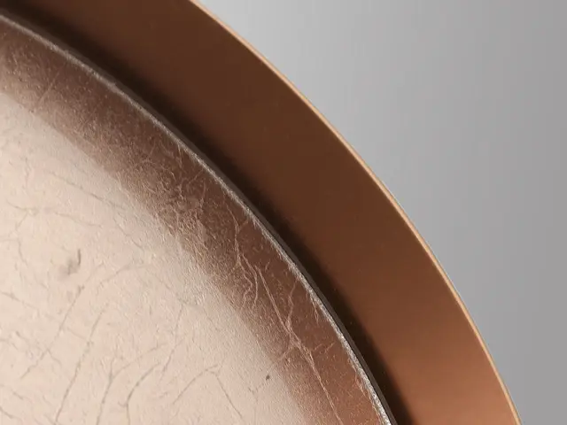 MALMO Καθρέπτης Rose Gold 165x90 – Μεταλλικός με Καθρέπτινα Στοιχεία Ροζ χρυσό 2