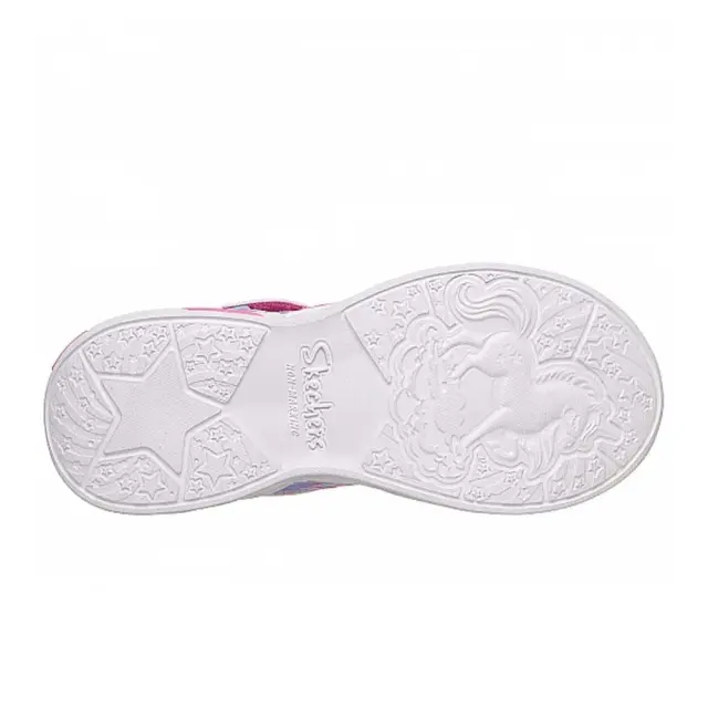 Skechers Girl's S-Lights Unicorn Dreams Heart Sparkles Ροζ 303063L-PKMT (Skechers) 3