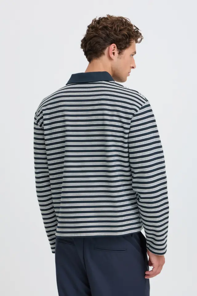Casual Friday Ανδρική MARCO Polo Mπλούζα – Blue - XL 2