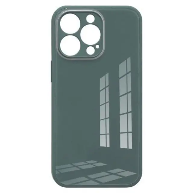 Θήκη TPU & Glass inos Apple iPhone 13 Pro CamGuard Πράσινο N57205