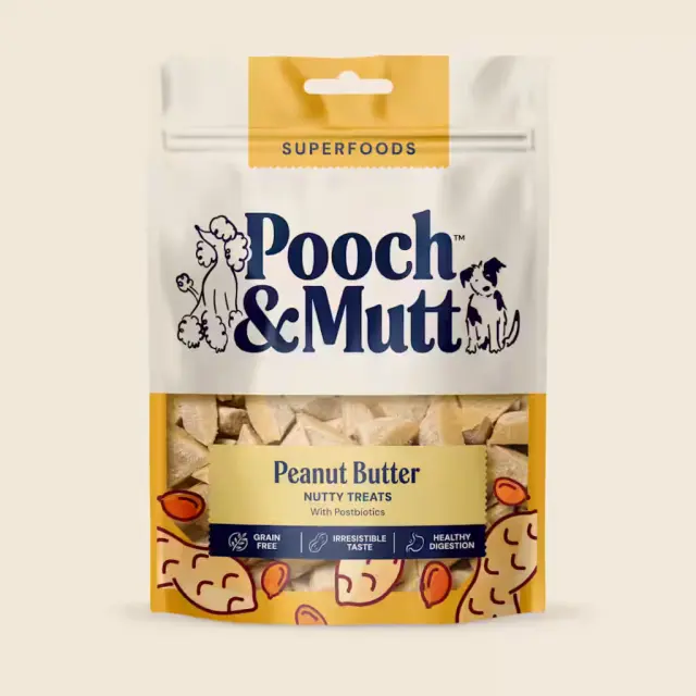 Pooch & Mutt Superfood Peanut Butter Treats 120gr