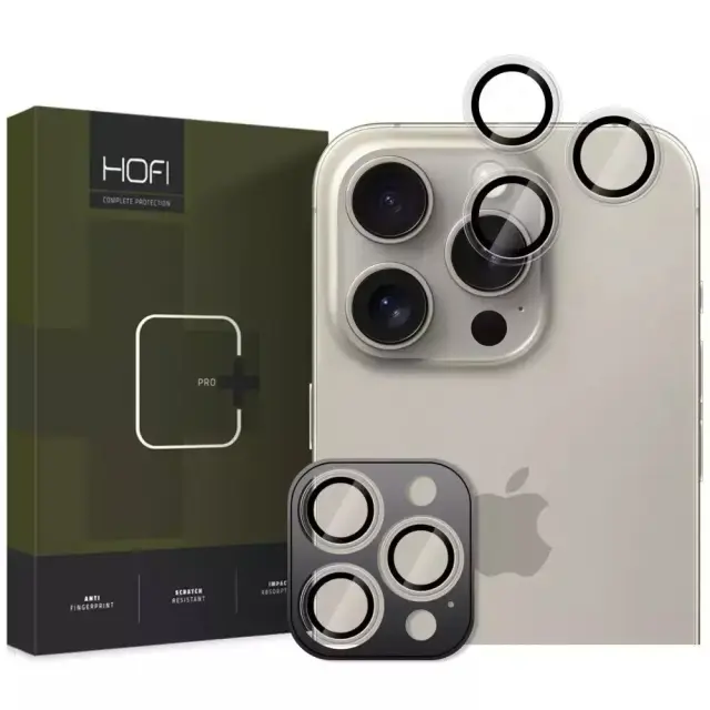 Hofi® Camring Pro+ Προστασία Κάμερας για iPhone 16/17/18/18 Pro& Pro Max- Clear