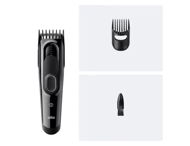 Επαναφορτιζόμενη Κουρευτική Μηχανή Braun Series 5 HC5510 με 9 ρυθμίσεις μήκους HC5510