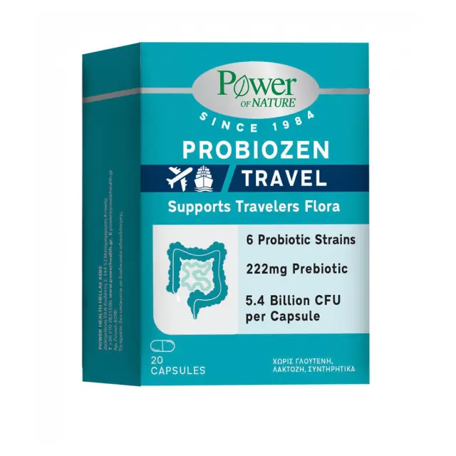 POWER HEALTH Power Of Nature Platinum Range Probiozen Συμπλήρωμα με Προβιοτικά 20 κάψουλες