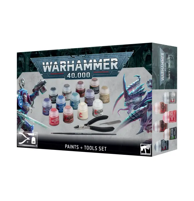 Warhammer 40K Paints + Tools (ENG/SPA/PORT/LATV/ROM)