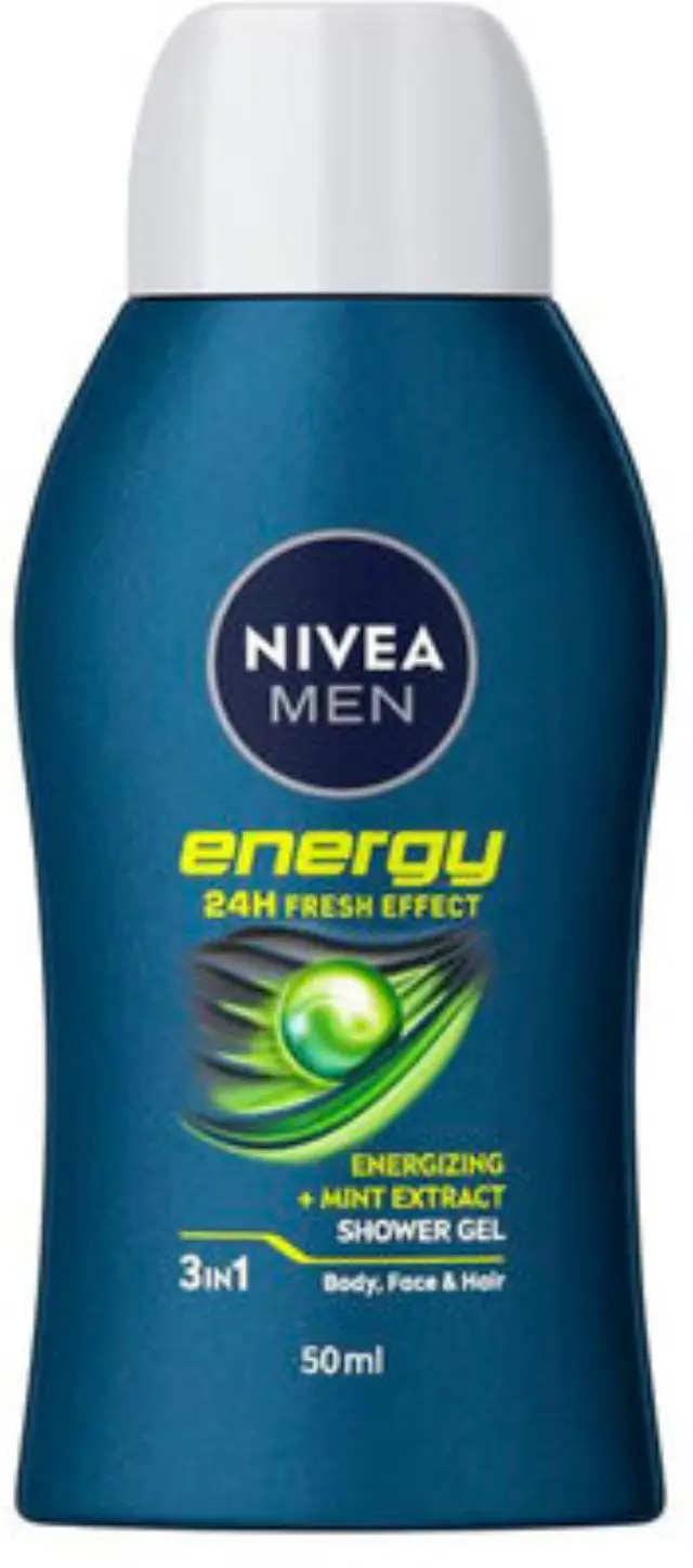 Nivea MEN ΝΤΟΥΣ Gel Energy For Men 50ml MINI