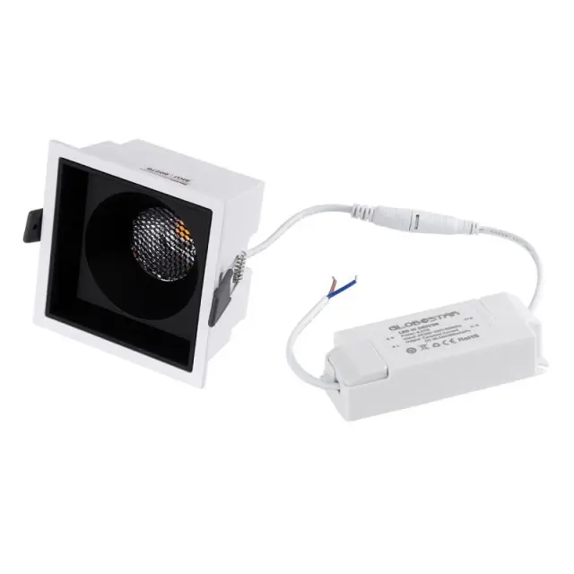 Χωνευτό LED Spot 4500K 15W PLUTO-B 60276 1950lm Άσπρο Άσπρο/Μαύρο 2