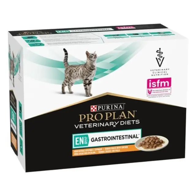 Purina Vet Wet Feline EN Gastrointestinal Κοτόπουλο σε Σάλτσα 85gr