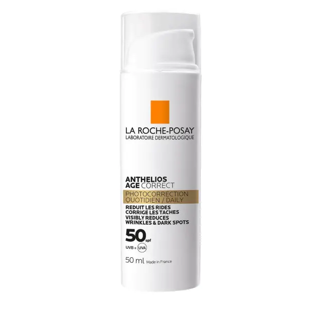 La Roche Posay | Anthelios Age Correct Photocorrection Daily Light Cream Αντηλιακή Αντιγηραντική Κρέμα Προσώπου SPF50 | 50ml 2