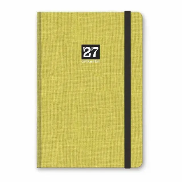 Gipta Ημερολόγιο Text Book 2027 Ημερήσιο 13×21 Φυστικί (627-1213-97)