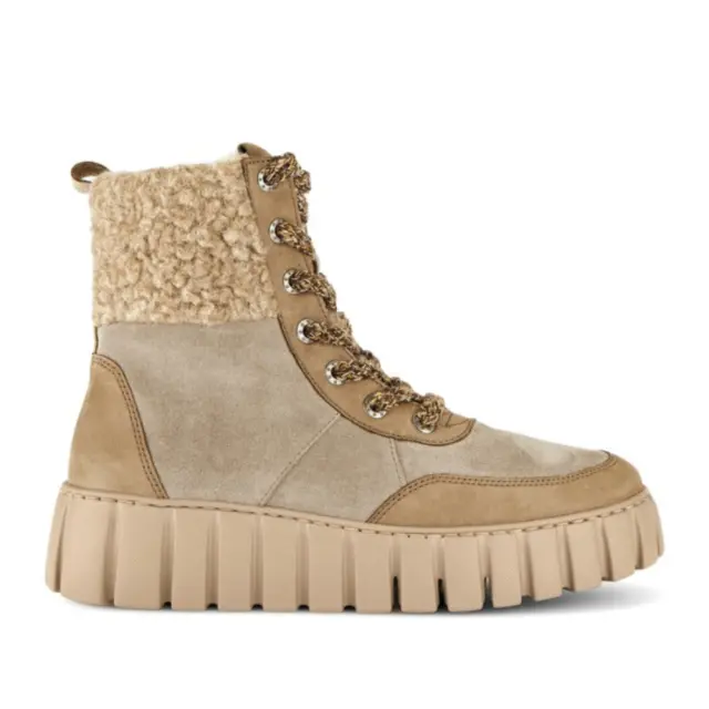 Gabor Μποτάκια Γυναικείο Δέρμα Nubuck/Δέρμα Suede Καφέ GAB/56485 90-DESERT