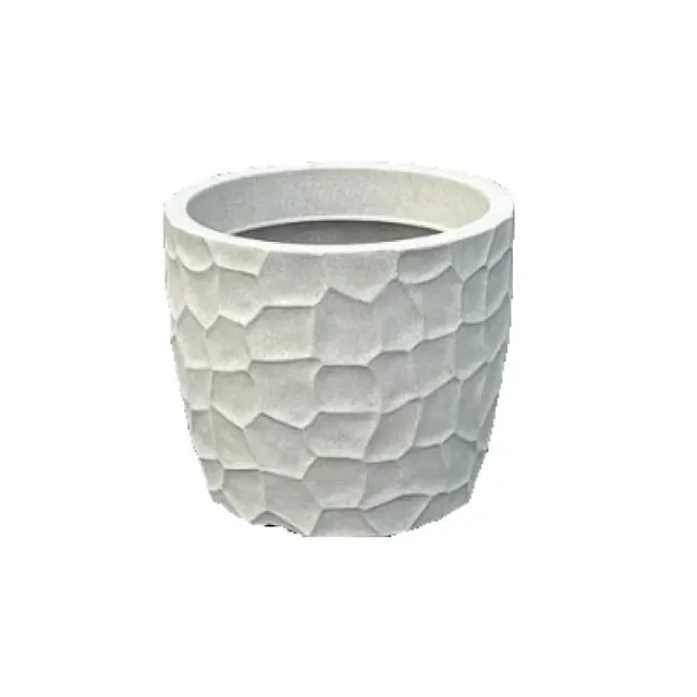 Γλάστρα Japi Prisma Round Stone JVEP52