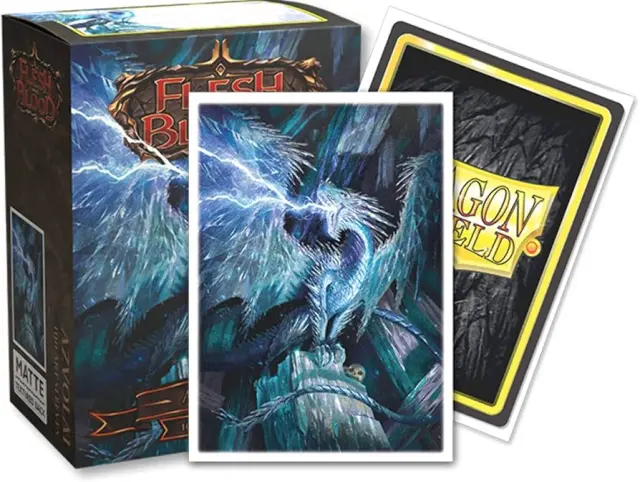 Dragon Shield Flesh and Blood License Standard Art Sleeves - Azvolai (100 Sleeves) 2
