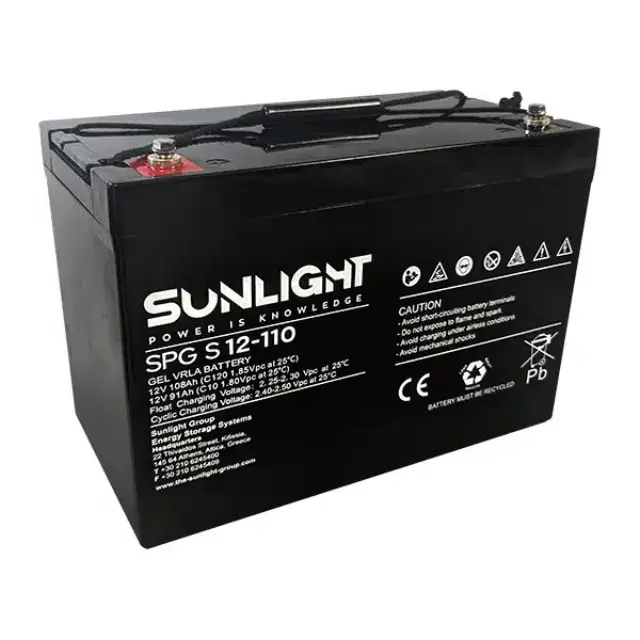 Μπαταρία GEL SPG 12V 110Ah S