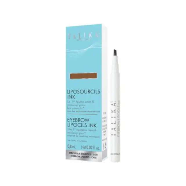 Talika Liposourcils Ink Brown Στυλό για τη Θρέψη & το Make Up των Φρυδιών,0.8ml