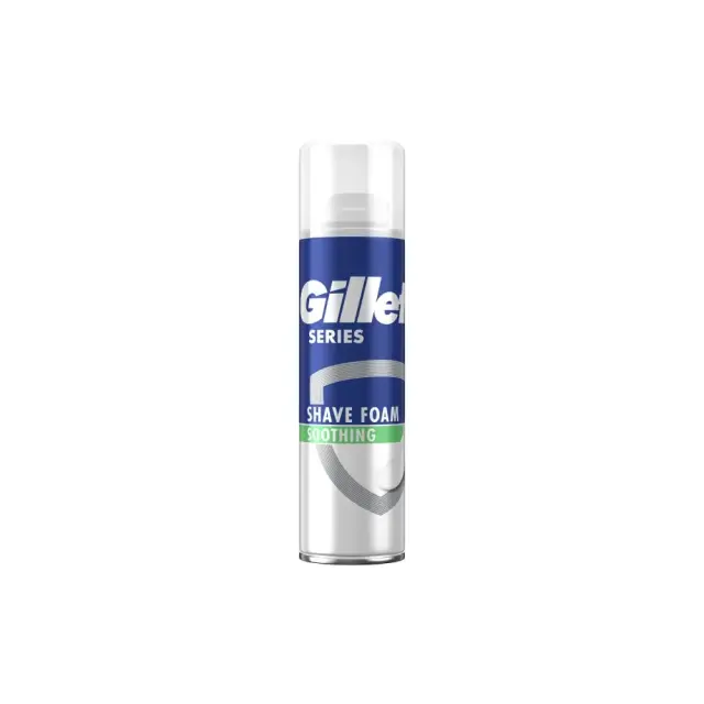 Gillette Series Shave Foam Soothing Αφρός Ξυρίσματος 2x250ml