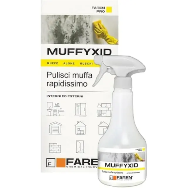 FAREN Muffyxid Καθαριστικό Spray Κατά της Μούχλας 500ml