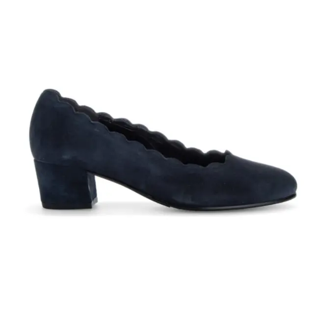 Gabor Γόβες Γυναικείο δέρμα Nubuck Μπλέ GAB/52221 002-D/BLUE