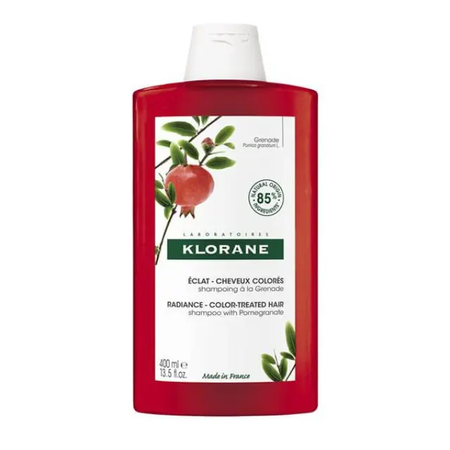 Klorane Color Enhancing Shampoo Σαμπουάν με Εκχύλισμα Ροδιού για Βαμμένα Μαλλιά, 400ml