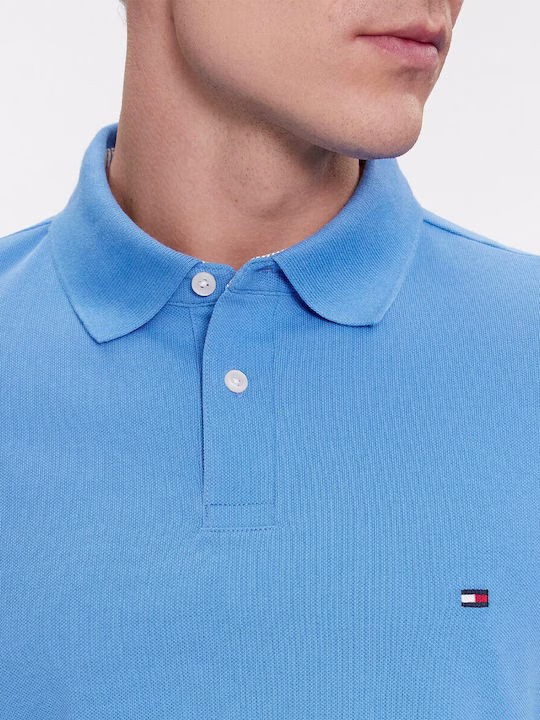 Tommy Hilfiger 1985 Polo Μπλούζα Κοντομάνικη Γαλάζια Γαλάζιο 3