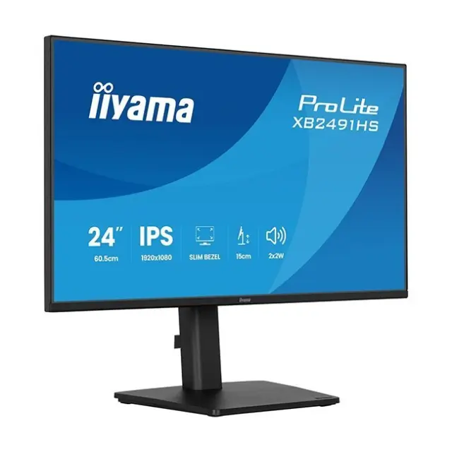 IIYAMA Monitor 24" ProLite XB2491HS IPS FHD Black (XB2491HS-B1) 3