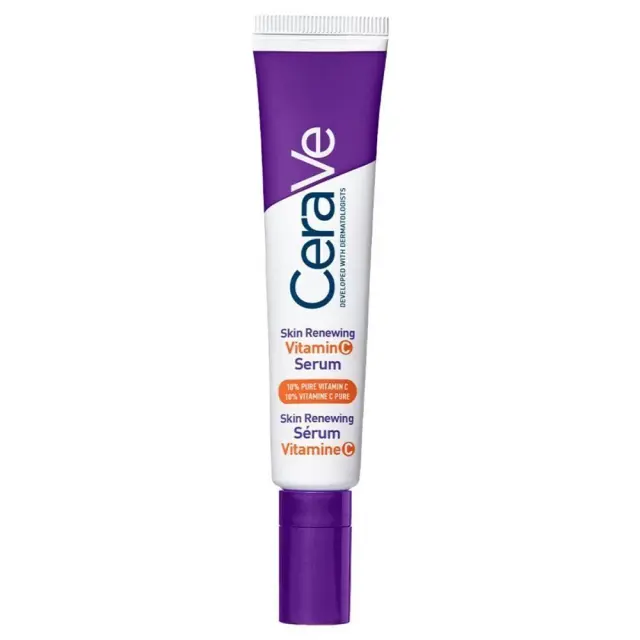 CeraVe Skin Renewing Vitamin C​ Ορός Προσώπου με 10% Καθαρή Βιταμίνη C και 3 Απαραίτητα Ceramides 30ml