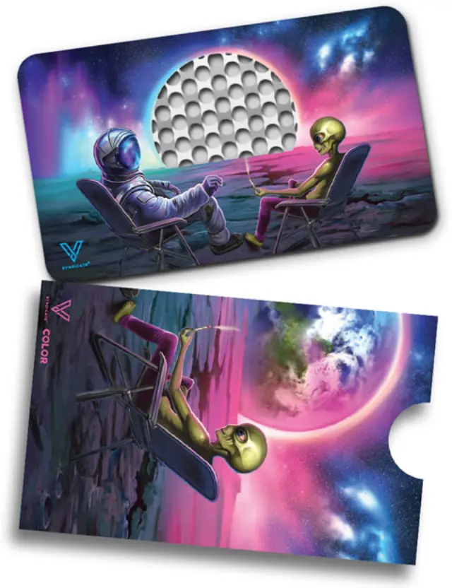 V-syndicate Credit Card Grinder Σχέδιο Blunt Orbit 2