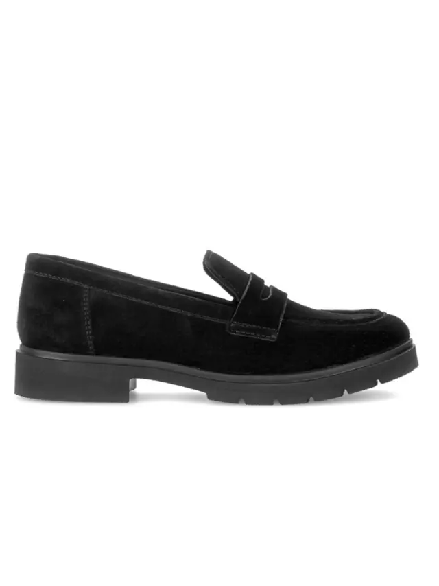 Gabor Μοκασίνια-Loafers Γυναικείο δέρμα Nubuck Μαύρο GAB/400101 001-BLACK - 37 3