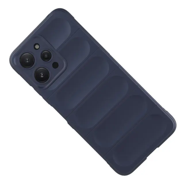 Θήκη Σιλικόνης Rugged Anti Scratch για Xiaomi Redmi 12 4G – Dark Blue OEM 2