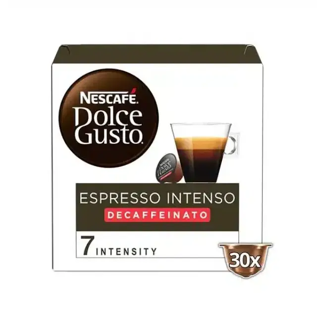 Nescafe Espresso Intenso Decaffeinato XL 30 τμχ | Dolce Gusto