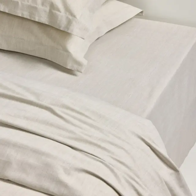 Σεντόνι King Size με Λάστιχο Das Home 5445 Taupe 180x200+35 2