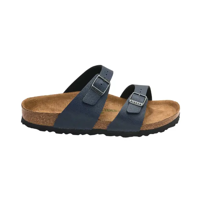 Birkenstock Πέδιλα Γυναικείο Birko-Flor(ανθεκτικό υλικό της Birkenstock-επιτρέπει την επαφή με το νερό) Μπλέ BIR/SYDNEY VEGAN 1016653 NAVY