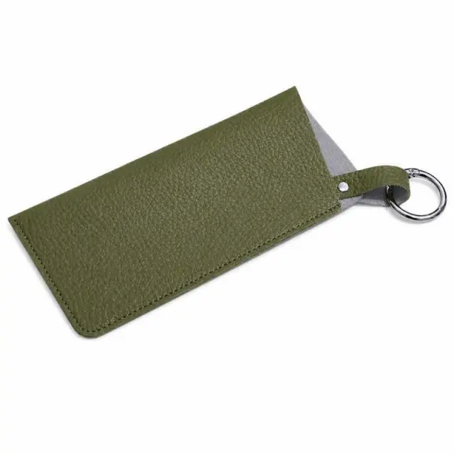 Techsuit - Glasses Case (ETN6) - PU, 17.5 x 8.5cm - Λαδί