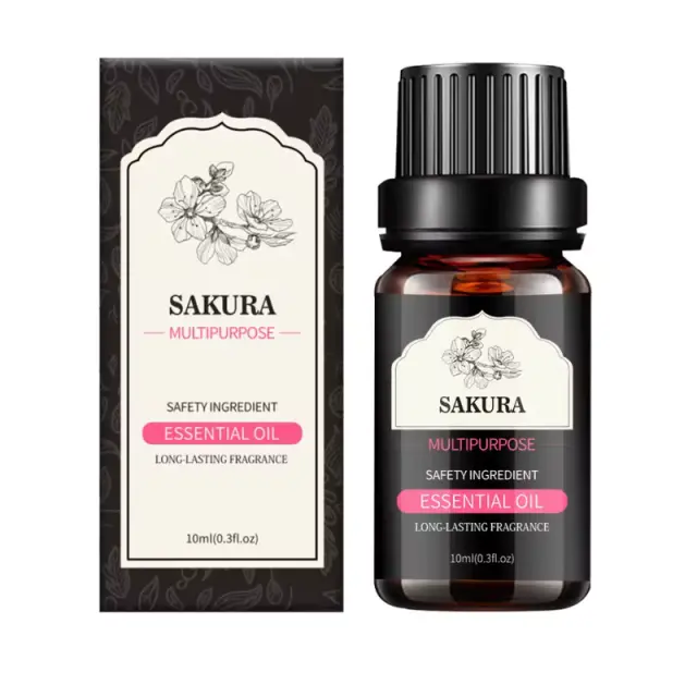 Αιθέριο Έλαιο Άνθη Κερασιάς10ml, 100% Φυσικό & Αγνό