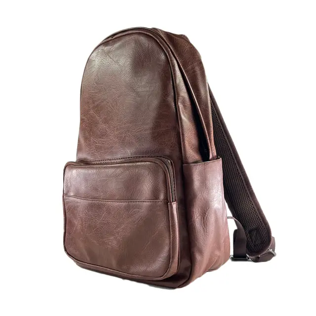 MCAN Σακίδιο Πλάτης Δερματίνη 43x25x12cm LF-19 2