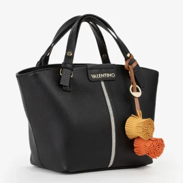 Valentino Bags - Γυναικεία Τσάντα Ώμου Hybris Re Tote Bag VBS9OV04-001 Μαύρο 2