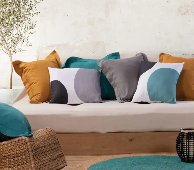 ΔΙΑΚΟΣΜΗΤΙΚΟ ΜΑΞΙΛΑΡΙ MINIMALIST 55X40 YELLOW NEF NEF 2