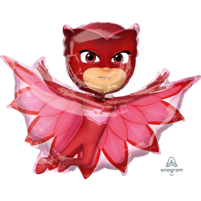 Μπαλόνι Φοιλ Σχήμα PJ Masks Owlette 83εκ x 78εκ