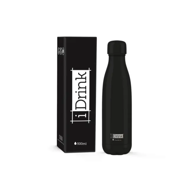 ΠΑΓΟΥΡΙ iDRINK THERMAL BOTTLE 500ml (BLACK)