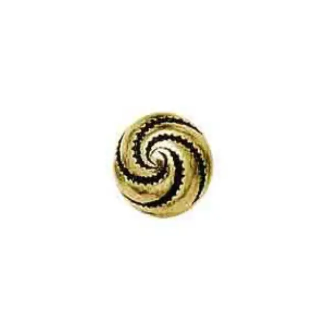 Επιμεταλλωμένη Χάντρα Round Ant.Gold Ø10mm ~20τεμ