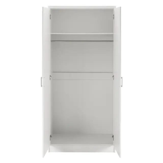ΝΤΟΥΛΑΠΑ 2ΦΥΛΛΗ ΛΕΥΚΗ FB9368.05 80x43x181 εκ. 2