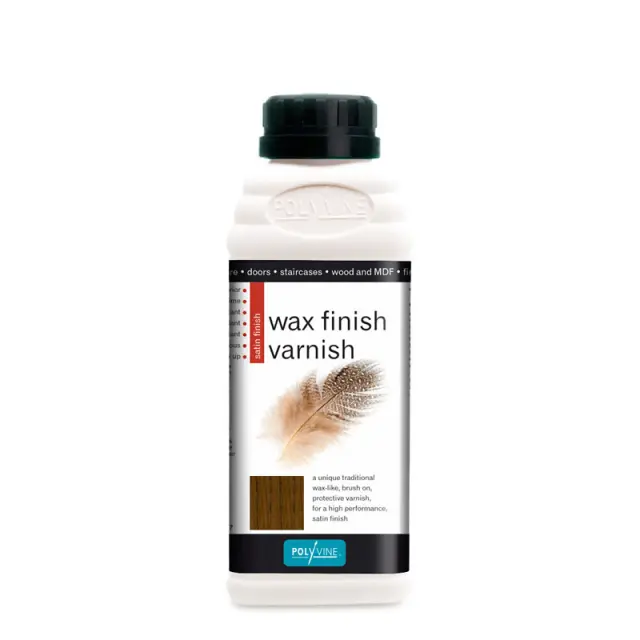 Βερνίκι Wax Finish POLYVINE Καρυδιά Σατινέ 500ml