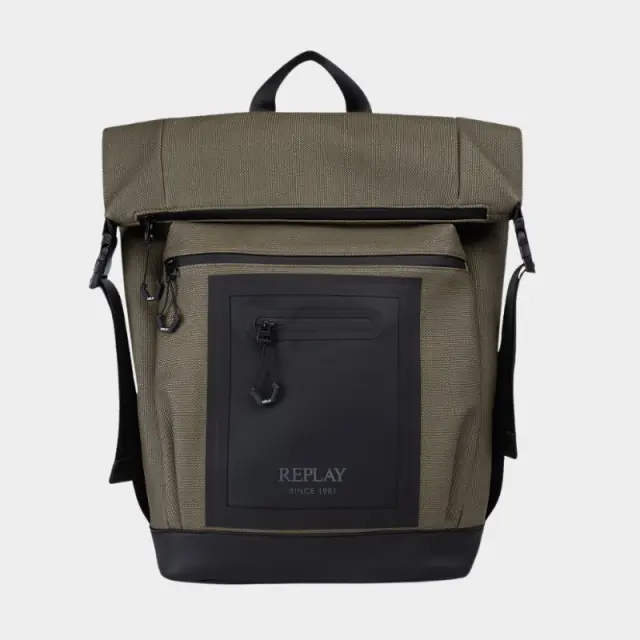 Backpack Replay FM3818.000.A0515B 0844 Πράσινο - ONESIZE