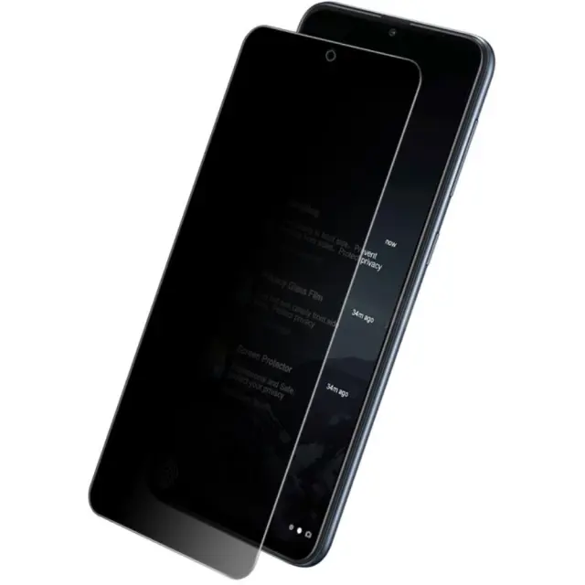 Προστατευτικό τζάμι Tempered Glass Privacy για Samsung Galaxy A52 5G - Full Cover Mαύρο